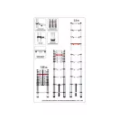 VOREL Scara telescopica 13 grade 3,8 m aluminiu