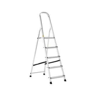 VOREL Scară de aluminiu cu 5 trepte 1600 mm