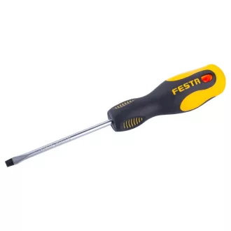 Șurubelniță plată 5,5 x 100 mm magnetic CrV