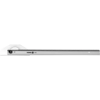 VOREL Raportor si rigla 0-180° 600 mm aluminiu