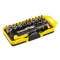 Set de chei cu dublu și vârf 23 bucăți 1/4" magnetic CrV
