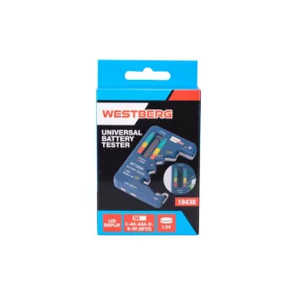 Tester universal pentru acumulatori C/AA/AAA/D/N/9V