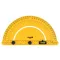 VOREL Protractor cu nivel cu bulă de aer 250 mm ABS