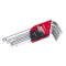 FESTA Set chei hexagonale cu cap sferic 9 piese 1/16"-3/8" CrV