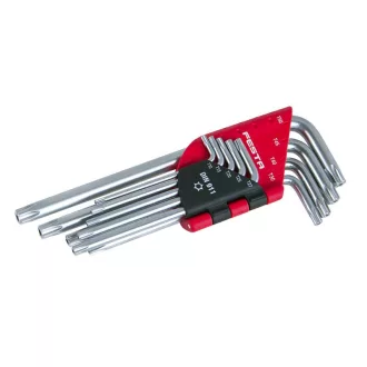 Set chei Torx FESTA 9 piese T10-T50 CrV