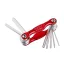 Set chei hexagonale FESTA 9 piese 1,5-6 mm pliabile, carcasa metalica
