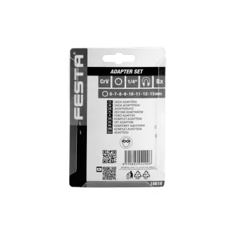   Set de șurubelnițe 8 bucăți magnetice 1/4" (6-7-8-9-10-11-12-13)