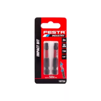 FESTA INDUSTRY Vârf bit 50 mm T30 (2 buc)