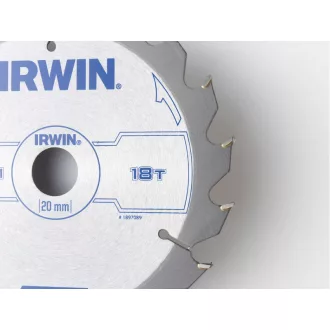 Pânză de ferăstrău IRWIN pentru lemn 150 x 20 mm / 18T