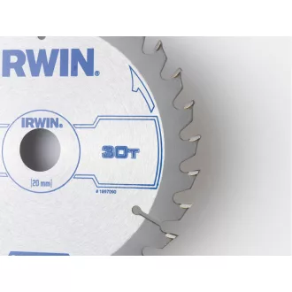 Pânză de ferăstrău IRWIN pentru lemn 150 x 20 mm / 30T