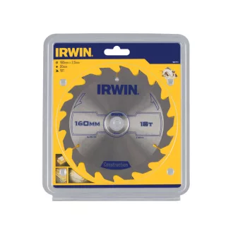 IRWIN Pânză de ferăstrău pentru lemn 160 x 20 mm / 18T