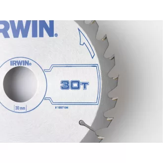 IRWIN Pânză de ferăstrău pentru lemn 165 x 30 mm / 30T