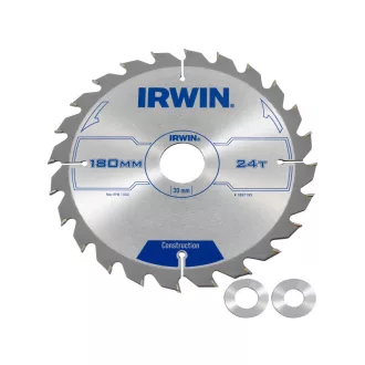 IRWIN Pânză de ferăstrău pentru lemn 180 x 30 mm / 24T
