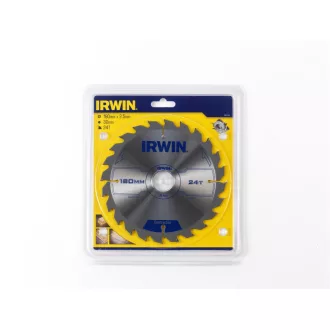 IRWIN Pânză de ferăstrău pentru lemn 180 x 30 mm / 24T