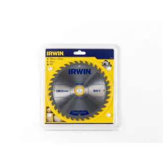 Pânză de ferăstrău IRWIN pentru lemn 180 x 30 mm / 36T