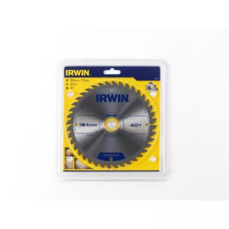 Pânză de ferăstrău IRWIN pentru lemn 184 x 30 mm / 40T