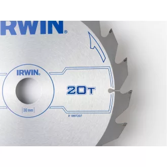 Pânză de ferăstrău IRWIN pentru lemn 235 x 30 mm / 20T