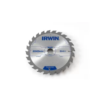 Pânză de ferăstrău IRWIN pentru lemn 250 x 30 mm / 24T