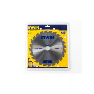 Pânză de ferăstrău IRWIN pentru lemn 250 x 30 mm / 24T