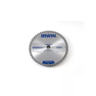 Pânză de ferăstrău IRWIN pentru lemn 300 x 30 mm / 60T