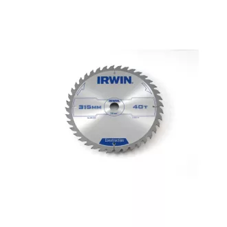 Pânză de ferăstrău IRWIN pentru lemn 315 x 30 mm / 40T