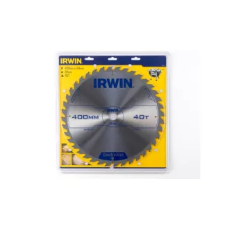Pânză de ferăstrău IRWIN pentru lemn 400 x 30 mm / 40T