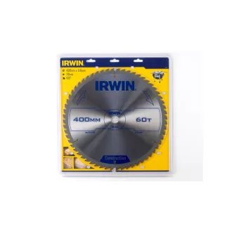 Pânză de ferăstrău IRWIN pentru lemn 400 x 30 mm / 60T