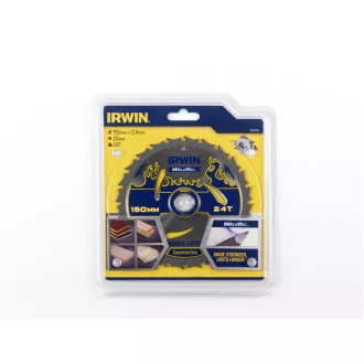 Pânză de ferăstrău IRWIN pentru lemn 150 x 20 mm / 24T