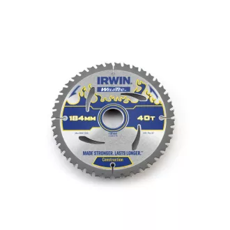 Pânză de ferăstrău IRWIN pentru lemn 184 x 30 mm / 40T