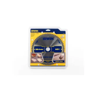 Pânză de ferăstrău IRWIN pentru lemn 254 x 30 mm / 60T