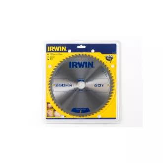 Pânză de ferăstrău IRWIN pentru lemn 250 x 30 mm / 60T