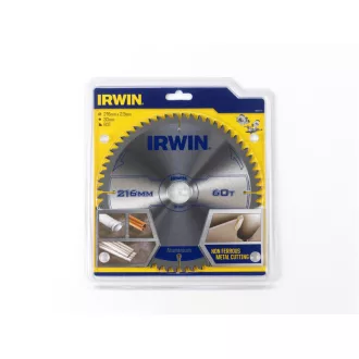   Pânză de ferăstrău IRWIN pentru aluminiu 216 x 30 mm / 60T