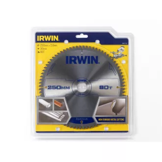   Pânză de ferăstrău IRWIN pentru aluminiu 250 x 30 mm / 80T