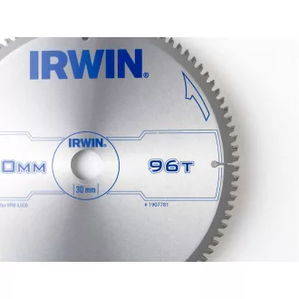   Pânză de ferăstrău IRWIN pentru aluminiu 300 x 30 mm / 96T