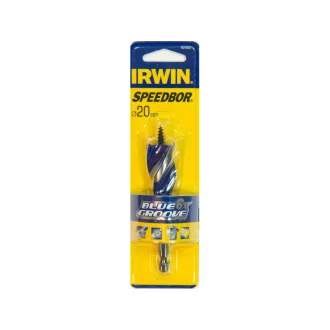 Burghiu lemn IRWIN 20 x 105 mm Blue Groove 6x