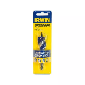 Burghiu lemn IRWIN 22 x 105 mm Blue Groove 6x