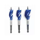 IRWIN Set de găurit lemn din 3 piese 100 mm Blue Groove 6x