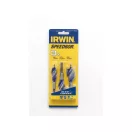 IRWIN Set de găurit lemn din 3 piese 100 mm Blue Groove 6x