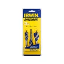 IRWIN Set de găurit lemn din 3 piese 100 mm Blue Groove 6x