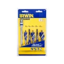 IRWIN Set burghiu lemn 5 piese Blue Groove 6x