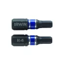IRWIN Impact Pro Bit point hexagon 4 x 25 mm (2 buc)