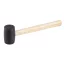 Cioc din cauciuc 400 g maner lemn 55 mm