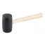 Ciocan cauciuc 800 g maner lemn 65 mm