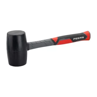 FESTA Ciocan cauciuc 1000 g maner fibra de sticla 90 mm