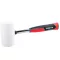 FESTA Ciocan cauciuc 950 g mâner metalic 65 mm