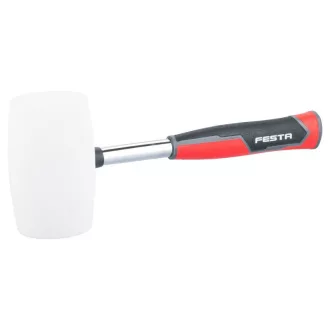 FESTA Ciocan cauciuc 1 mâner metalic 100 g 90 mm