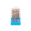 Set de burghie cu șuruburi 19 părți 1,0-10,0 mm HSS