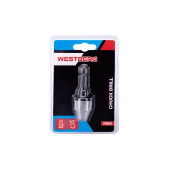   Mandrina de găurit 1,0-6,0 mm pentru mașină de găurit hexagonală de 1/4" (mandrina rapidă)