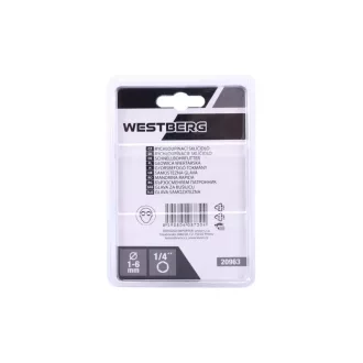   Mandrina de găurit 1,0-6,0 mm pentru mașină de găurit hexagonală de 1/4" (mandrina rapidă)