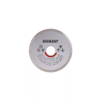   DIAMANT Disc de tăiere cu diamant 110 x 1,7 x 5,0 x 22,2 mm continuu